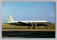 Aviation Airplane Postcard Lina Congo Airlines Douglas DC-6 TN-ABR Q11 picture