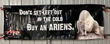 Ariens Dealer Large Banner Sign Don’t Get Left out in the Cold w/Polar Bear NOS picture