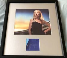 Joely Richardson autograph signed auto custom framed with Nip/Tuck 8x10 photo IP picture