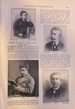 1892 Author Henry W. Lucy picture