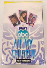 1991 The Soaps of ABC All My Children Factory Sealed Box Trading Cards 36 Packs picture