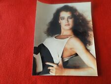 Vintage Original Hollywood Beautiful Woman Pinup Photo Brooke Shields 8 x 10  AB picture