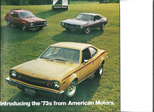 1973 AMC Sales Brochure American Motors Matador, Hornet, Sportabout, Gremlin . picture