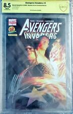 Avengers/Invaders 2 CBCS 8.5 Dynamic Forces Exclusive Signed by Alex Ross picture
