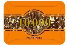 High Stakes $10,000 Poker Plaque Premium Quality NEW James Bond Casino Royale  picture