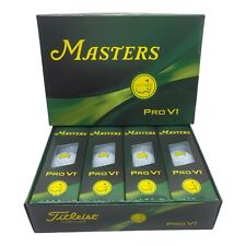 2024 Masters logo Titleist Golf Balls Pro V1 Dozen Masters logo Augusta National picture