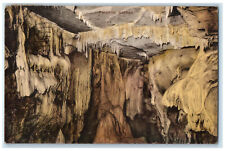 1936 Paradise Garden Mammoth Onyx Cave, Horse Cave Hand-Colored Kentucky KY picture