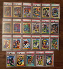 1991 Impel Marvel Universe Series 2 LOT OF 23 CARDS ALL PSA 9 MINT starter set picture