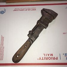Rare H D Smith Perfect Handle 10-1/2” Adjustable Wrench Pat Feb. 26, 1901  picture