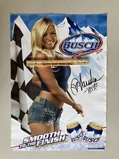 NOS Classic Busch Light NASCAR Racing Model Hot Girl Model Poster Vintage Rare picture