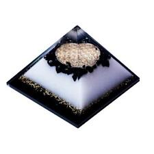 X-LG 70-75 MM  Orgonite Shungite Healing Crystal Pyramid  EMF Protraction  picture