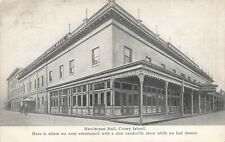1900's NYC Postcard Henderson Hall, Coney Island Vaudeville Show UNPOSTED NYC175 picture