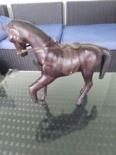 Equestrian VINTAGE Leather Horse Collectible Classic Treasures Display Saddle picture