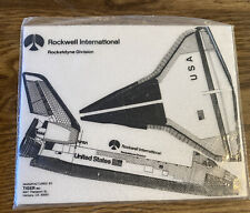Rockwell International Rocketdyne NASA  Space Shuttle Foam Glider NEW old Stock picture