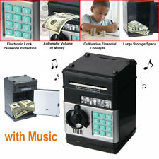 Electronic Piggy Bank ATM Password Money Box Cash Coins Saving Deposit Gift new picture