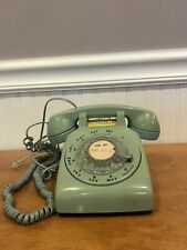 Vintage Teal Bell Systems By Western Electric 500 C/D Rotary Dial Phone Working picture