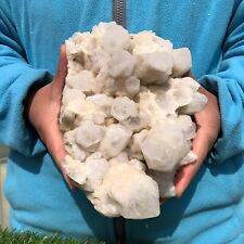 5 LB Natural White Quartz Crystal Cluster Mineral Specimen Healing picture