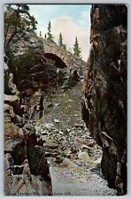 Seal Harbor, Maine ME - Gorge & Bridge Raven Cliff - Vintage Postcard - Unposted picture