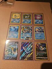 Pokémon Cards Lot Of 9 Vaporeon Most Are Nm-m 1 Is Hp And A Couple Of Lp picture