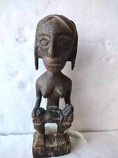 Vintage Borneo Fertility Wood Carving Statue Tribal Antique Novelty Collectible picture