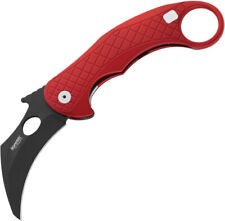 LionSTEEL LE1 A RB L.E.ONE Framelock Red Folding Pocket Knife picture