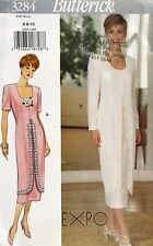 1990's Butterick Misses' Dress Pattern 3284 Size 6-10 UNCUT picture