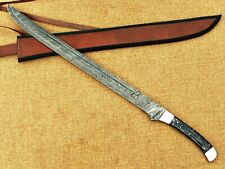 30 Inch Handmade Sword, Dao Sword, Scimitar Sword, Hand-forged Medieval Sword picture