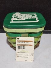 2016 LONGABERGER ST. PATRICK'S DAY MAKE YOUR OWN LUCK BASKET LID LINER PROTECTOR picture