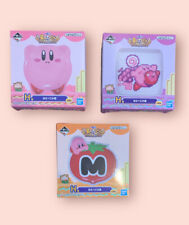 Kirby Gourmet Deluxe small plates All 3 types Set Ichiban Kuji H Prize Japan NEW picture