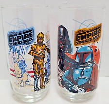 BURGER KING STAR WARS THE EMPIRE STRIKES BACK DARTH VADER R2-D2 C-3PO GLASSES picture