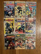 Vintage Spider-Man Comic LOT OF 9 picture