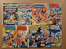 Freedom Fighters #1-15 range Lot of 9 DC 1976 picture