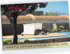 Postcard Martin Luther King Jr. Burial Site Atlanta Georgia USA picture