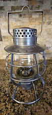 Dietz No. 39 City of New York Steel Clad Railroad Lantern with Globe - Excellent picture