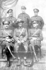 Sst-44 WWI, New Zealand Officers And Men 1918. Photo picture