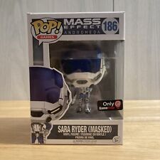 Funko POP Mass Effect Andromeda Sara Ryder-Masked 186 Game Stop NEW picture