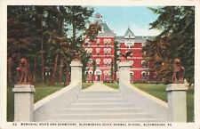 Memorial Steps Dormitory State Normal School Bloomsburg Pennsylvania PA 1926 PC picture
