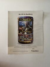 Blackberry Smartphone 2008 John Mayer Solo Artist Print Ad picture