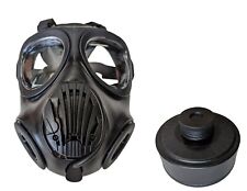 Korean K3 NATO CBRN Tactical Military Gas Mask Respirator & 40mm NBC Filter NIB picture
