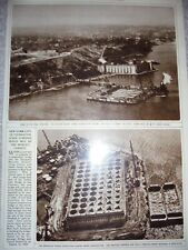 Photo article foundations laid for Verrazzano-Narrows Bridge New York USA 1961 picture