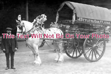 YO 3153 - J Tetley & Son Horse & Wagon, Leeds, Yorkshire picture