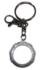 Stargate SG1 TV Series Stargate Antique Silvertoned Metal Keychain picture