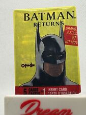 1992 O-PEE-CHEE BATMAN RETURNS  Sealed Trading Card Pack picture