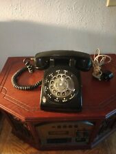Vintage Black Bell Telephone System Western Electric Rotary Dial Phone picture