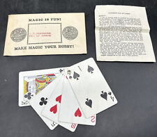 Vintage EZ Magic The Vanishing Fan Of Cards picture