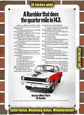 Metal Sign - 1969 AMC Hurst SC/Rambler- 10x14 inches picture