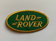 7 x 3.8 cm Motorsport Motor Racing Car Patch Sew / Iron On Badge:- Land Rover picture