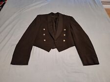 U.S. Air Force Vietnam Era Black Mess Dress Coat Size 38 R Used picture