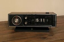 Vintage Sears Transistor Radio Alarm Clock Woodgrain Model 800.20550300 *READ* picture