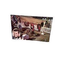 John F Kennedy Arlington National Cemetary Post Card vintage picture